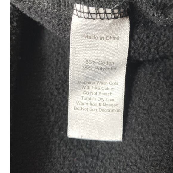 Viatran Huntsville Havoc Hockey Team Hoodie Sweatshirt Mens 2XL Black Colorblock - Picture 6 of 9